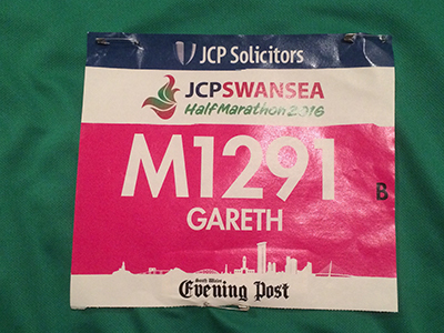 Swansea Half Name Badge