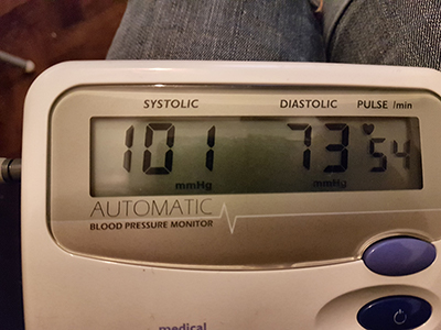 Blood Pressure On Week 2 of Keto